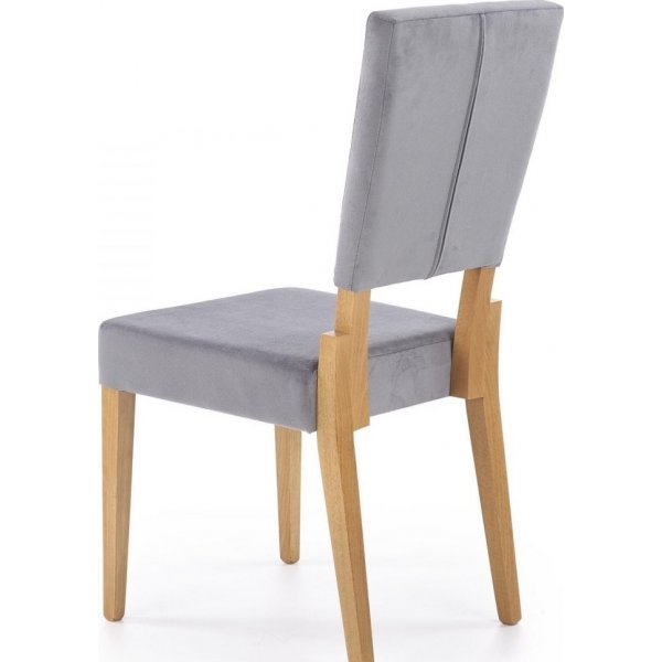 Daly spisestuestol - Eik/grå Daly spisestuestol - Eik/grå