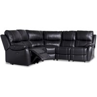 Enjoy Chicago recliner- hjørnesofa - 4-seter (el) i svart kunstlær- Utgående modell Enjoy Chicago recliner- hjørnesofa - 4-seter (el) i svart kunstlær- Utgående modell