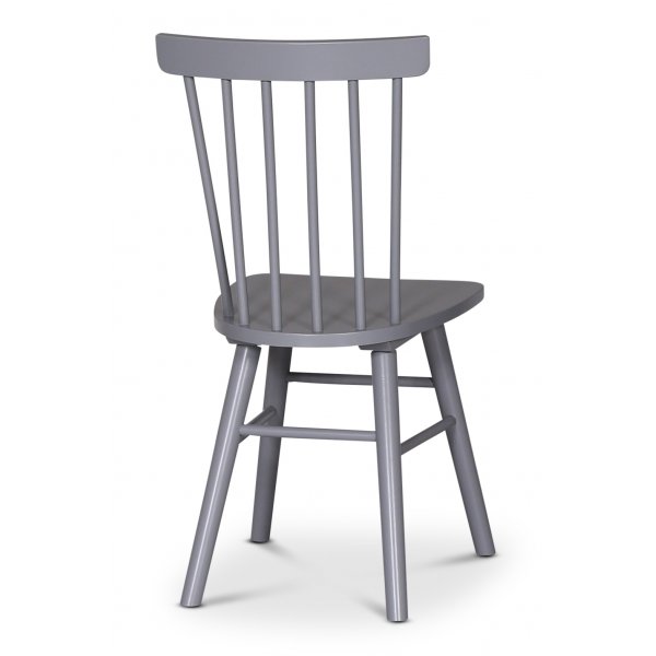 Cleo spisegruppe, rundt bord 110 cm, inkludert 4 stk. grå Orust pinnestoler - mørk eikefiner Cleo spisegruppe, rundt bord 110 cm, inkludert 4 stk. grå Orust pinnestoler - mørk eikefiner