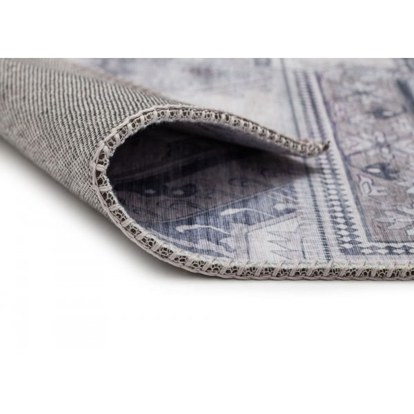 Maskinvevet teppe Cleo Patch - Grå Maskinvevet teppe Cleo Patch - Grå