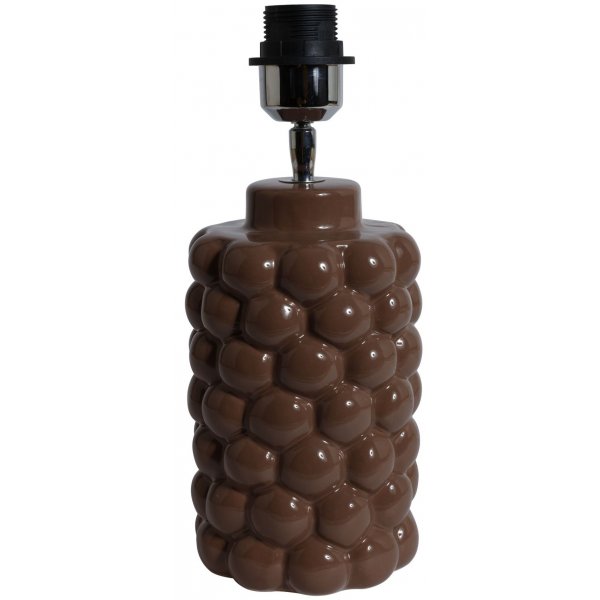 Big Bouble lampefot H32 cm - Brun