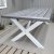 Oxford spisebord 220 cm - Hvit/gr + Flekkfjerner for mbler
