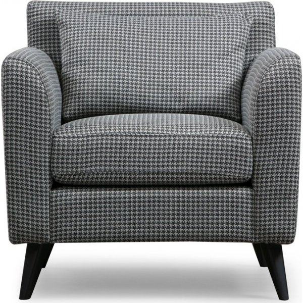 Nordic lenestol - Svart/hvit Nordic lenestol - Svart/hvit