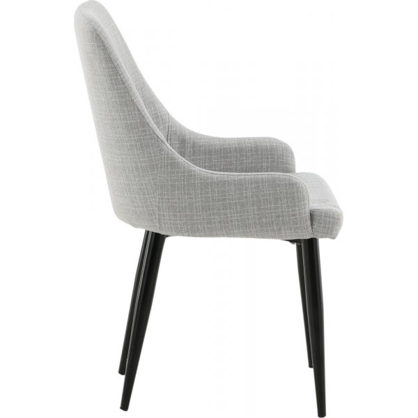 Paradis spisestol - Lysegr/svart