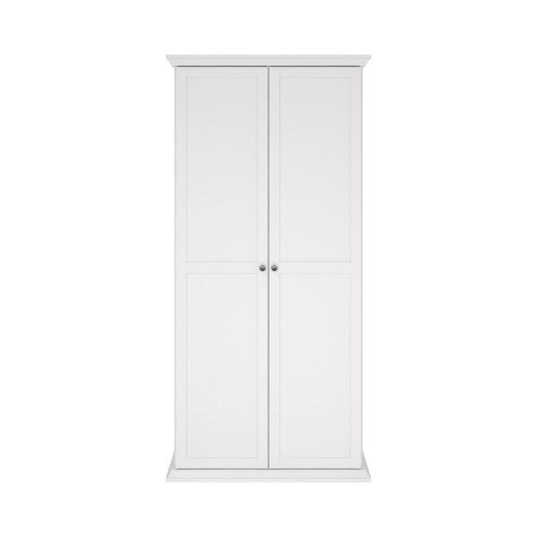 Nordgarderobe med 2 d�rer