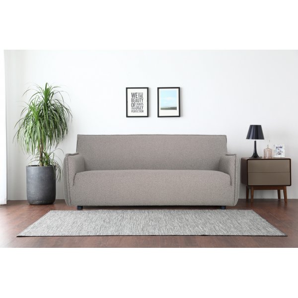 sofa i boucl - bredde 180 cm