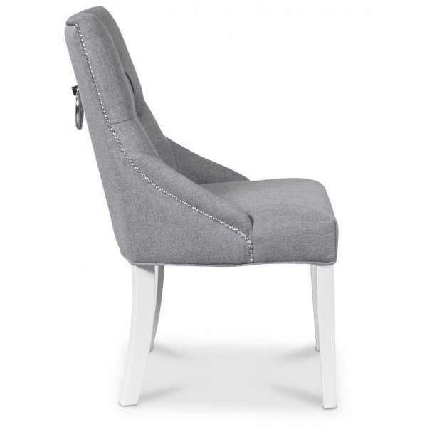 Tuva EUR Spisestol med håndtak - Grå / Hvit Tuva EUR Spisestol med håndtak - Grå / Hvit