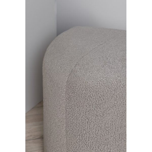 Tee sittepuff - Gråbeige teddy Tee sittepuff - Gråbeige teddy