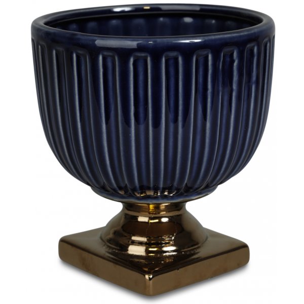 Krukke Grek p fot H18,5 cm - Bl