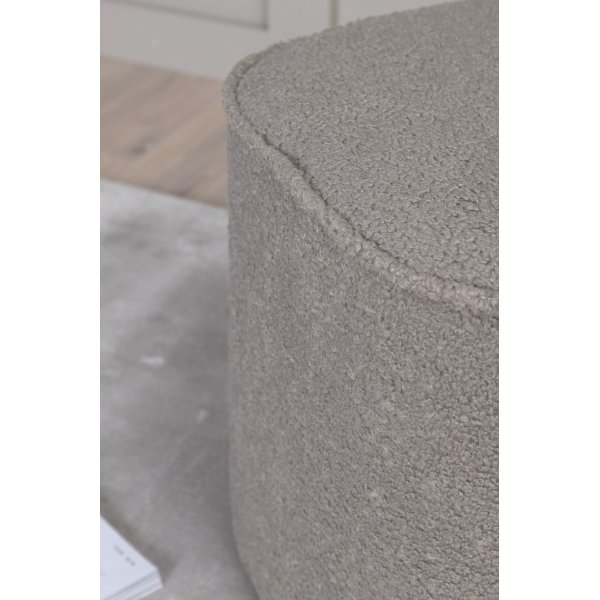 Chip sittepuff - Gråbeige teddy Chip sittepuff - Gråbeige teddy