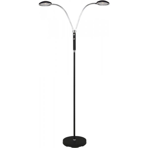Gulvlampe Hero - Svart / krom