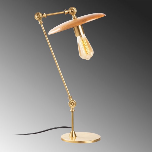 Torni bordlampe - Gull Torni bordlampe - Gull