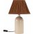 Riley bordlampe - Blank beige/brun - 37 cm