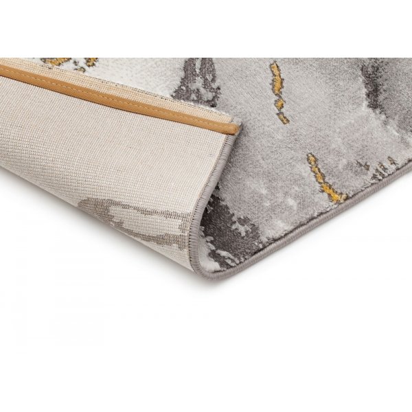 Maskinvevet teppe - Craft Concrete Gull Maskinvevet teppe - Craft Concrete Gull