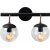 Gondol vegglampe 3012 - Sort