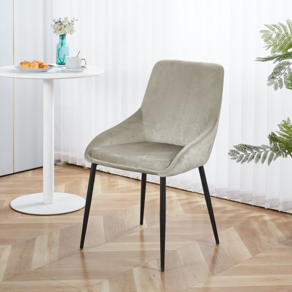 Theo stol - Beige fløyel Theo stol - Beige fløyel