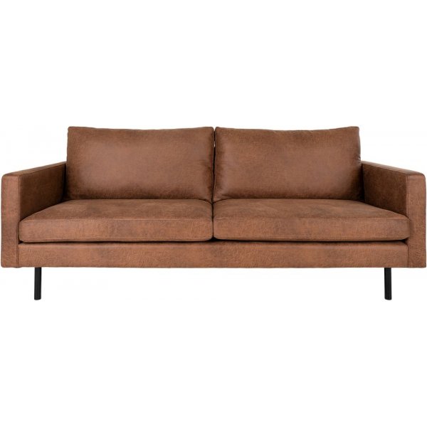 Malaga 2,5-seters sofa - Mrk brun