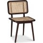 Sikns stol - Brun mahogny/rotting