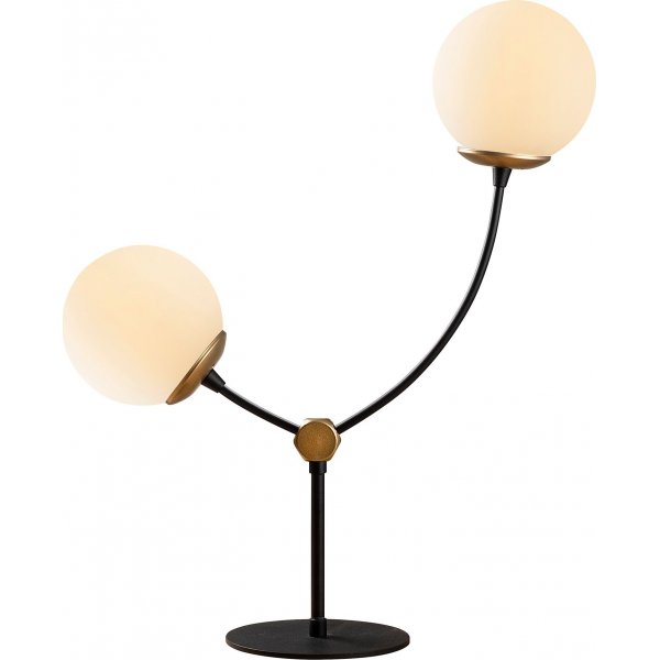 Kromozom bordlampe - Svart/hvit Kromozom bordlampe - Svart/hvit