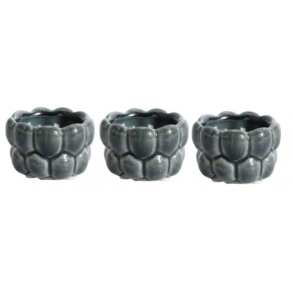 Big Bouble lyslykt 3-pack - Bl (Glans)