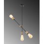 Beste taklampe 10330 - Sort/gull