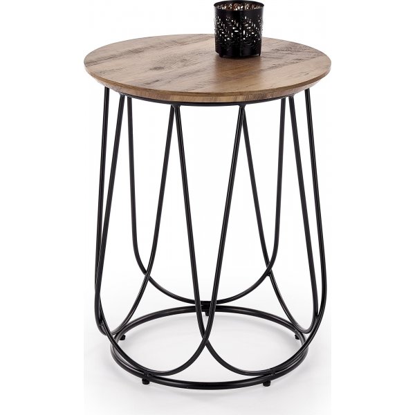 Bobby sidebord - valn�tt/svart