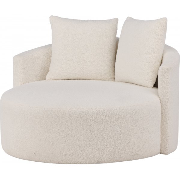 Kelso 2-seters sofa - Hvit teddy Kelso 2-seters sofa - Hvit teddy