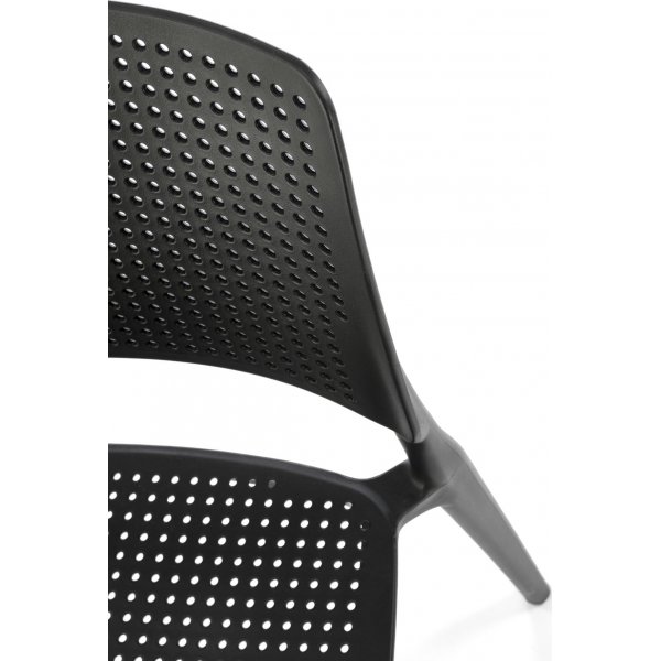 Cadeira stabelbar spisestuestol 514 - Sort