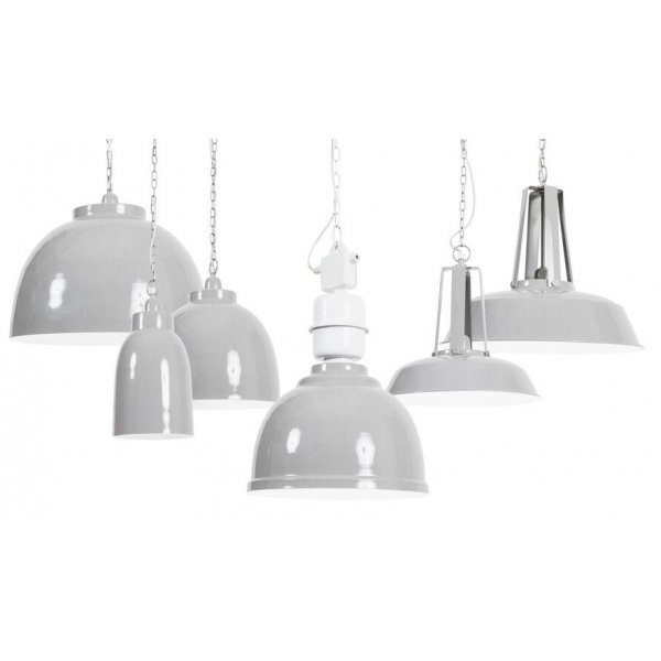 Greenwich taklampa - Grlackad metall