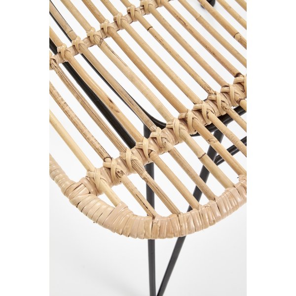 Jöran utestol - Rotting/svart Jöran utestol - Rotting/svart