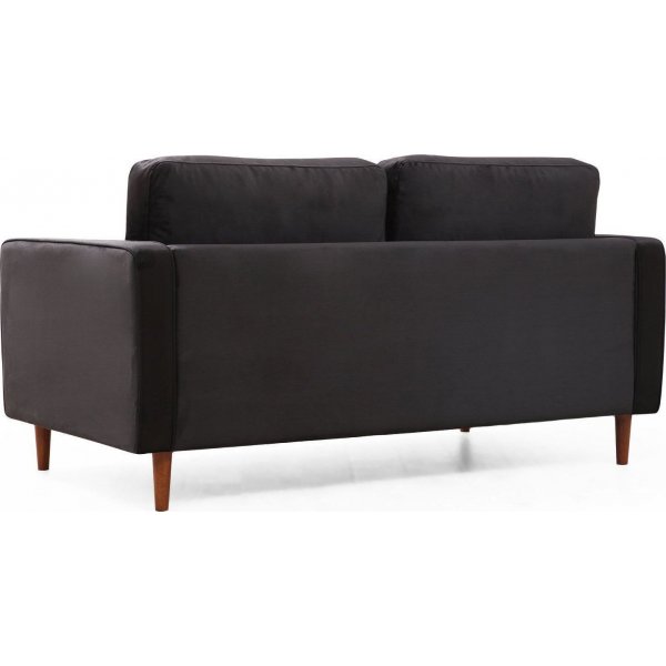 Roma 2-seters sofa - Svart Roma 2-seters sofa - Svart