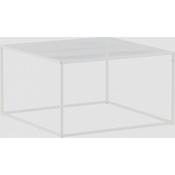 Netz salongbord 80 x 80 cm - Hvit Netz salongbord 80 x 80 cm - Hvit