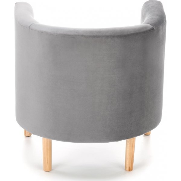 Lenestol Seal - Grå fløyel Lenestol Seal - Grå fløyel