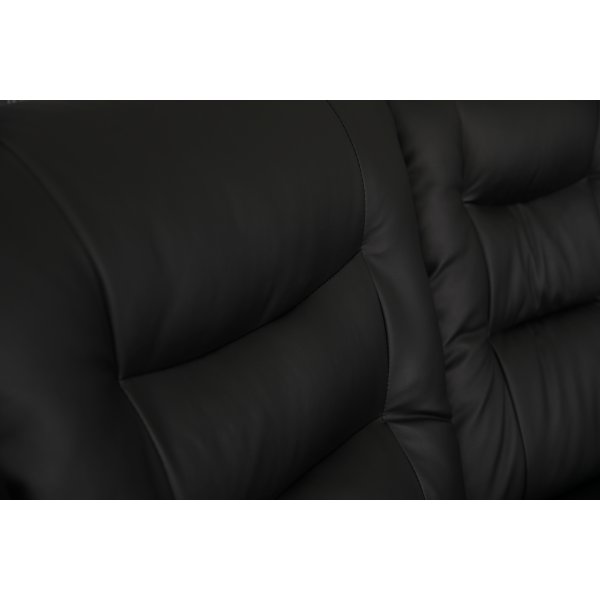 Peiking hjørnesofa - Svart kunstskinn + Tekstilrens for møbler Peiking hjørnesofa - Svart kunstskinn + Tekstilrens for møbler