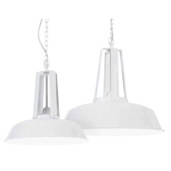 Little west taklampe 42 - Hvitlakkert metall