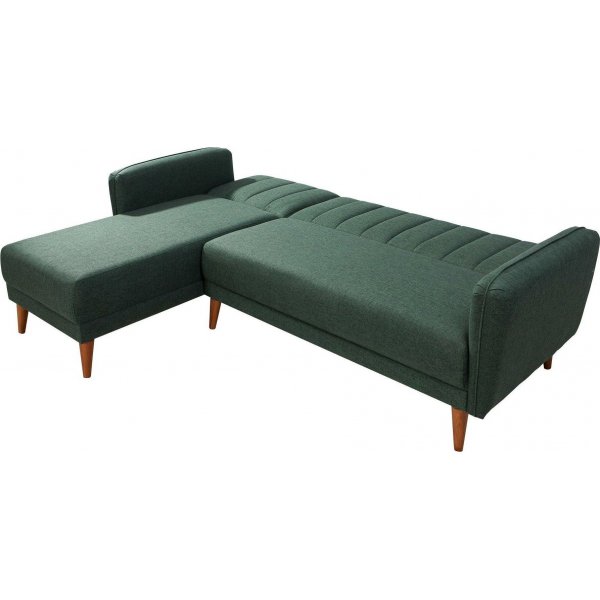 Aqua divansovesofa, venstre - Mrkegrnn