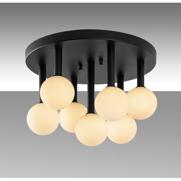 Even taklampe 11750 - Sort/hvit Even taklampe 11750 - Sort/hvit