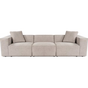 Lora 3-seters sofa - Mocca