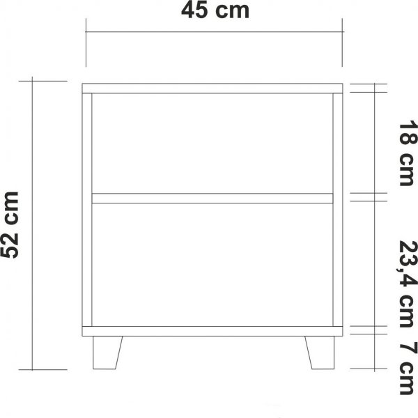 Leva Leaf nattbord - Furu