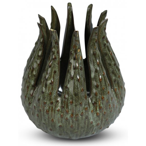 Krukke Dreie H16 cm - Grnn