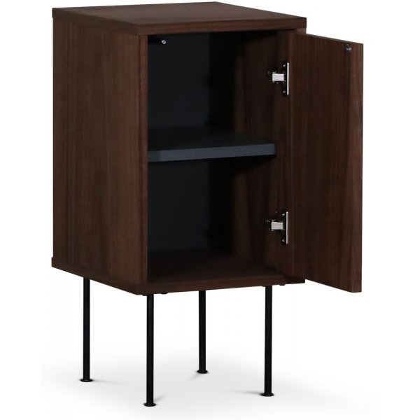 Volum nattbord - valnøtt Volum nattbord - valnøtt