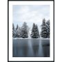 Posterworld - Motiv Frossen innsj - 70x100 cm