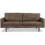 Chicago 2,5-seter sofa 210 cm - Brun vintage (PU)