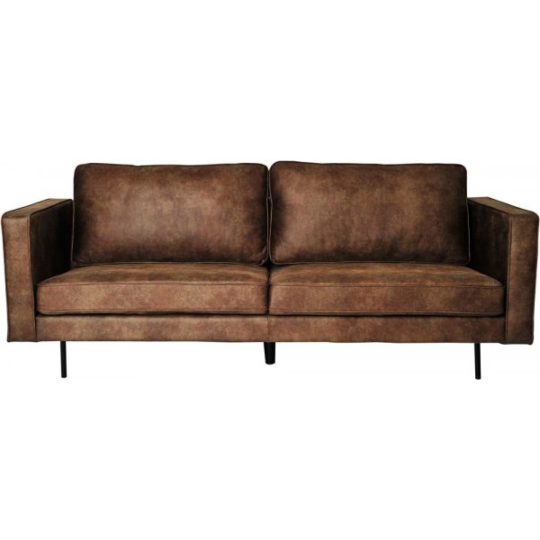 Balbus 3-seter sofa - Mørkbrun Balbus 3-seter sofa - Mørkbrun