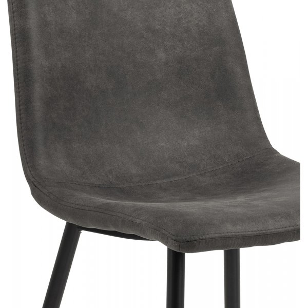 Winnie spisestuestol - antrasitt