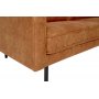 Brisbane 3-seter sofa - Konjakk (PU)