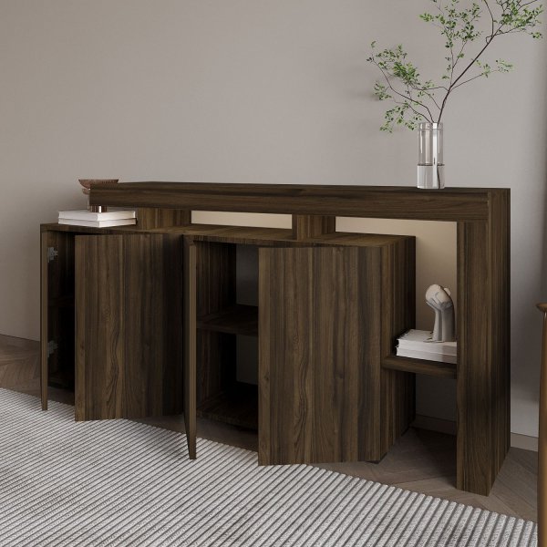 Skjenk Bellan 170 cm - Valn�tt