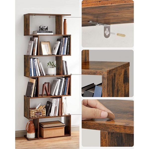 Hektor bokhylle - Brun Hektor bokhylle - Brun