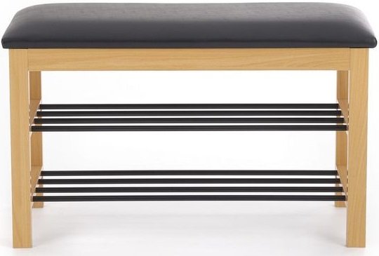 Veronika skohylle - Eik/sort