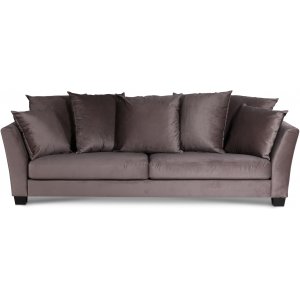 Arild 3-seters sofa med konvoluttputer - Muldvarp